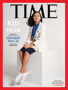 Gitanjali Rao on the cover of TIME Magazine