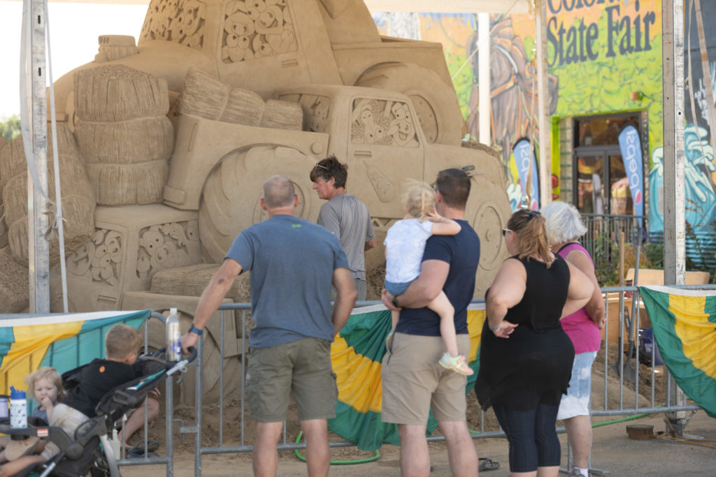 Colorado State Fair Sand Sculpture